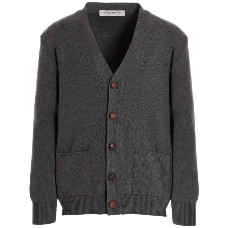 Golden Goose Logo Cardigan