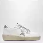 Golden Goose White/silver/platinum glitter Ball Star sneakers