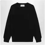 Black Ami de Coeur wool sweater by Ami Paris