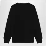 Black Ami de Coeur wool sweater by Ami Paris