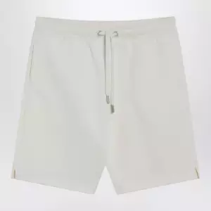 Ami Paris Ami De Coeur white bermuda shorts
