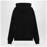 Ami Paris Black Ami De Coeur hooded sweatshirt