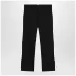 Ami Paris Black trousers in wool gabardine