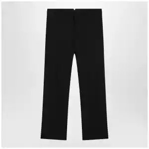 Ami Paris Black trousers in wool gabardine