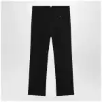 Ami Paris Black trousers in wool gabardine