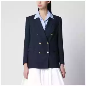Tagliatore Navy double-breasted jacket