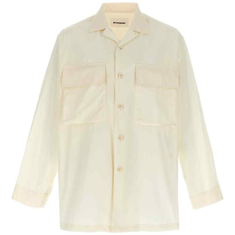 Jil Sander Logo Embroidery Shirt