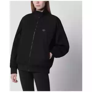 adidas Originals Oversize Nylon oversized bomber jacket in black nylon