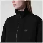 adidas Originals Oversize Nylon oversized bomber jacket in black nylon