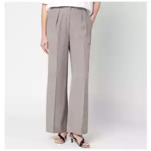 Calvin Klein Ash grey trousers in linen blend