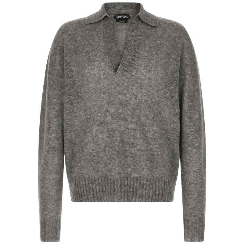 Tom Ford Cashmere And Silk Polo Shirt