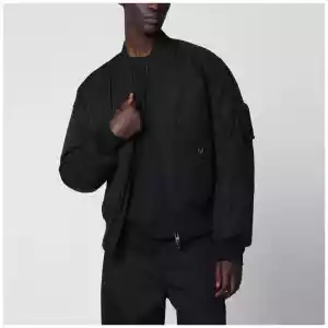 adidas Y-3 Y-3 bomber jacket in black nylon