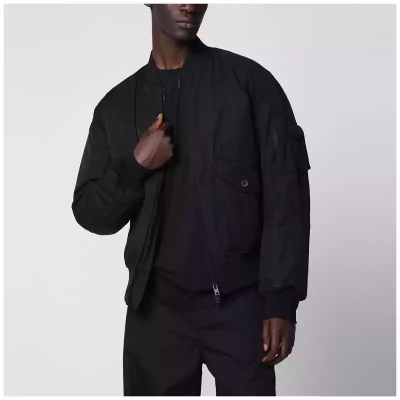 adidas Y-3 Y-3 bomber jacket in black nylon