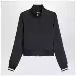 adidas by Wales Bonner Y-3 Black zip-up sweatshirt in plain knit