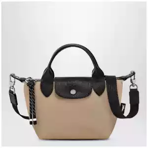Longchamp XS Le Pliage Energy bag with handle argile