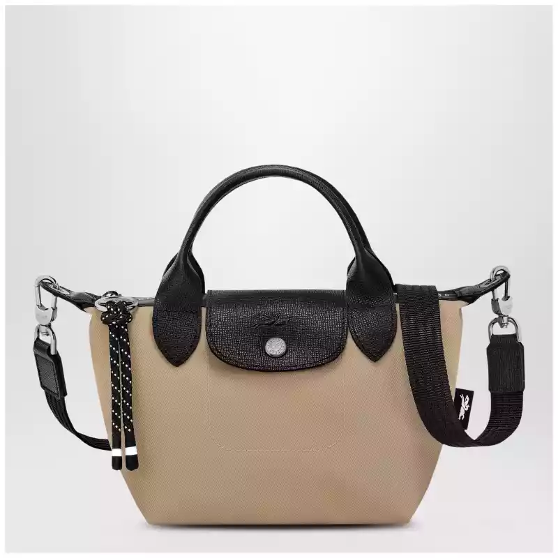 Longchamp XS Le Pliage Energy bag with handle argile