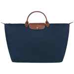 Longchamp Travel bag Navy blue Le Pliage Original S