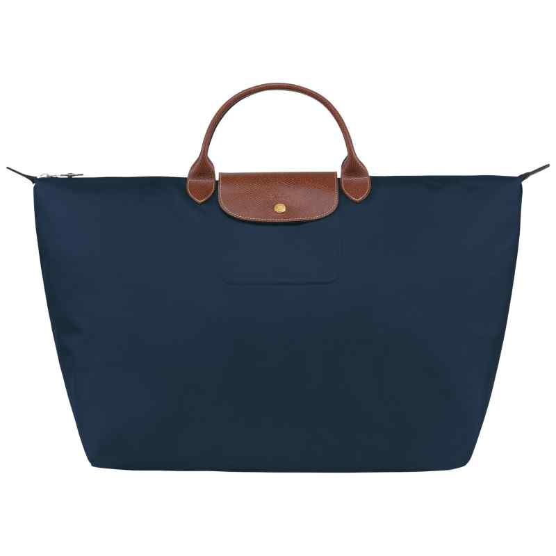Longchamp Travel bag Navy blue Le Pliage Original S
