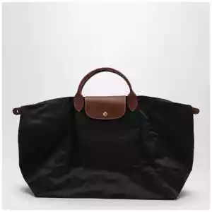 Longchamp Black Travel bag Le Pliage Original L