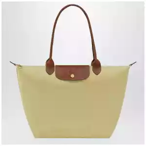 Longchamp Pistachio coloured Le Pliage Original L bag