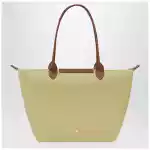 Longchamp Pistachio coloured Le Pliage Original L bag