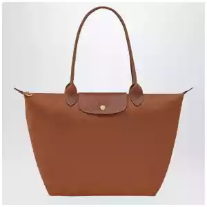 Longchamp Cognac-coloured Le Pliage Original L bag