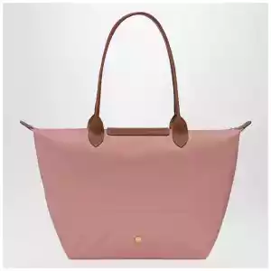 Longchamp Pink Le Pliage Original L bag