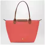 Longchamp Le Pliage Original M bag fraise-coloured