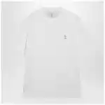 Brunello Cucinelli Crew-neck cotton jersey T-shirt with logo in off white