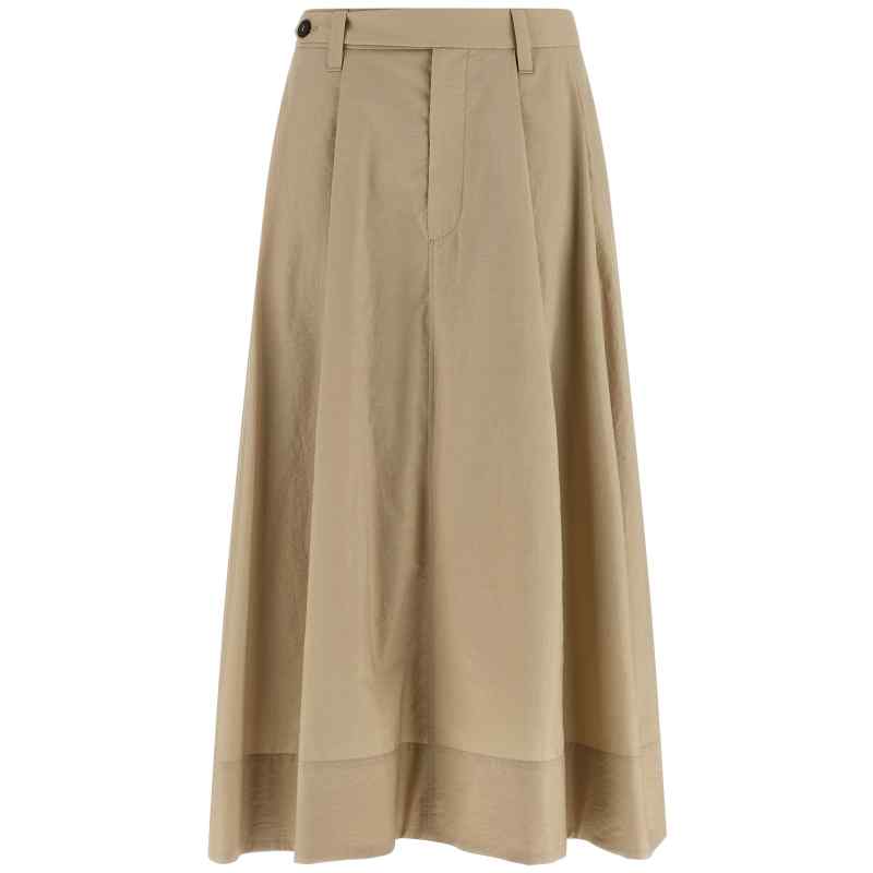 Brunello Cucinelli Cotton Skirt