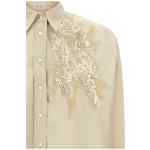 Brunello Cucinelli Dazzling Seabed Embroidery Shirt
