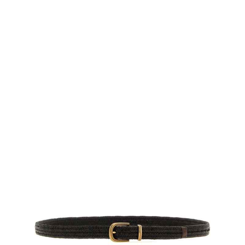 Brunello Cucinelli Stretch Leather Belt