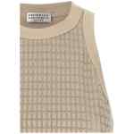 Brunello Cucinelli Dazzling Check Embroidery Top