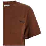 Brunello Cucinelli Shiny Tab T-shirt