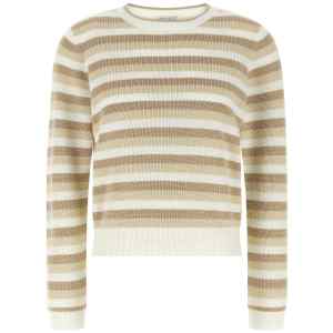Brunello Cucinelli Striped Cotton Sweater