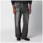 Our Legacy Black jeans with Aurora print
