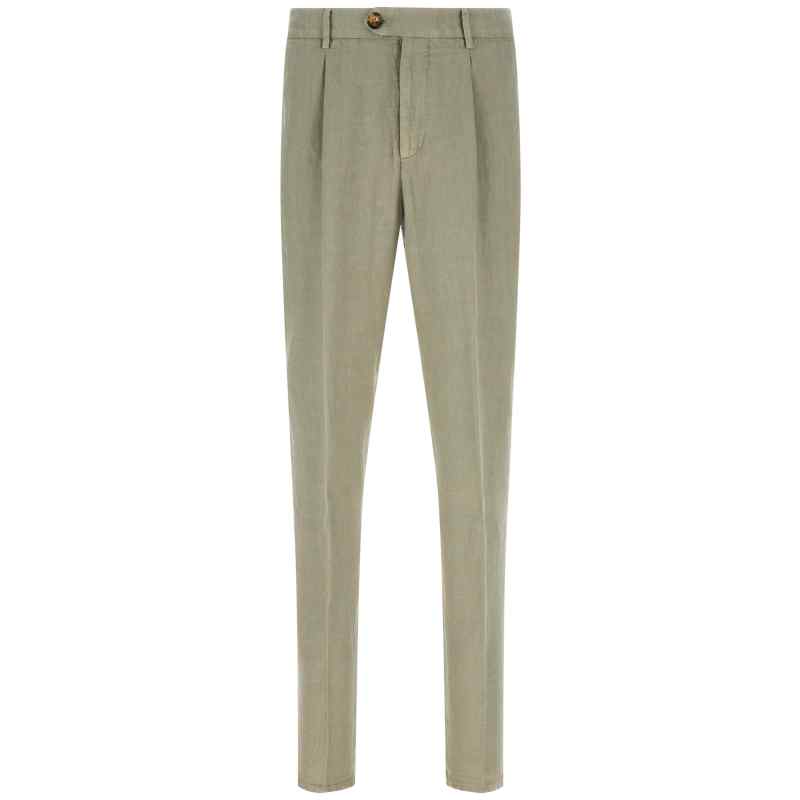 Brunello Cucinelli Linen Gabardine Trousers