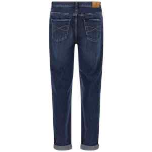 Brunello Cucinelli Logo Embroidery Stretch Jeans