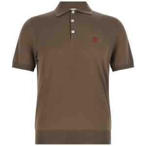 Brunello Cucinelli Knitted Polo Shirt