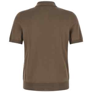 Brunello Cucinelli Knitted Polo Shirt