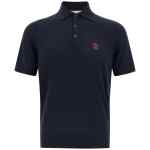 Brunello Cucinelli Logo Embroidery Polo Shirt