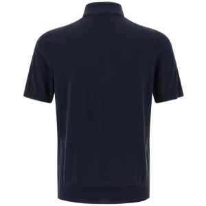 Brunello Cucinelli Logo Embroidery Polo Shirt