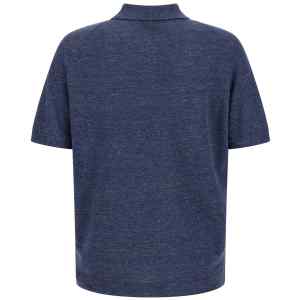 Brunello Cucinelli Linen Cotton Polo Shirt