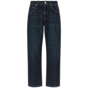 Brunello Cucinelli Shiny Bartack Jeans