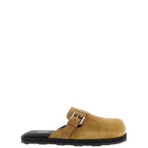 Moschino Suede Sabots