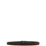 Brunello Cucinelli Inverted Leather Belt