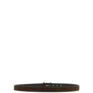 Brunello Cucinelli Inverted Leather Belt