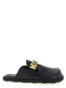 Moschino Leather Sabots
