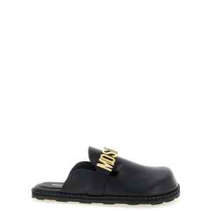 Moschino Leather Sabots