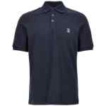 Brunello Cucinelli Logo Piqué Polo Shirt
